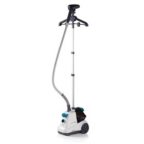 Ariete 6248, Garment Steamer Professionale, Stiratrice Verticale con piastra Acciaio Inox, 4 Livelli Vapore, Vapore continuo, As