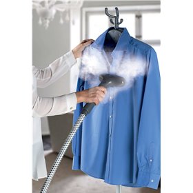 Ariete 6248, Garment Steamer Professionale, Stiratrice Verticale con piastra Acciaio Inox, 4 Livelli Vapore, Vapore continuo, As