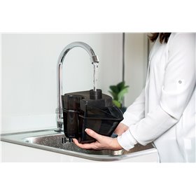 Ariete 6248, Garment Steamer Professionale, Stiratrice Verticale con piastra Acciaio Inox, 4 Livelli Vapore, Vapore continuo, As