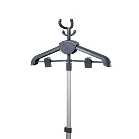 Ariete 6248, Garment Steamer Professionale, Stiratrice Verticale con piastra Acciaio Inox, 4 Livelli Vapore, Vapore continuo, As