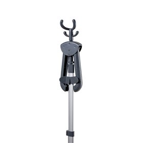 Ariete 6248, Garment Steamer Professionale, Stiratrice Verticale con piastra Acciaio Inox, 4 Livelli Vapore, Vapore continuo, As