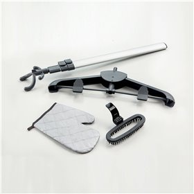 Ariete 6248, Garment Steamer Professionale, Stiratrice Verticale con piastra Acciaio Inox, 4 Livelli Vapore, Vapore continuo, As