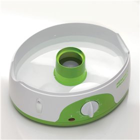 Ariete 911 Healthy Steam - Vaporiera Elettrica - 3 Cestelli - Contenitore per riso - Timer 60? - 800 Watt - 9 Litri - Bianco e V