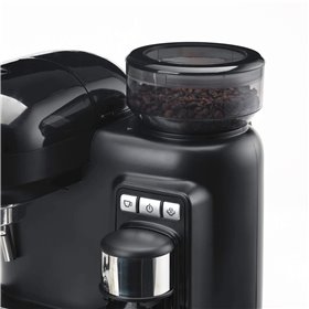 Ariete 1318 Moderna Macchina per caffè espresso con macinacaffè integrato, per caffè in grani e macinato, cappuccinatore per sch