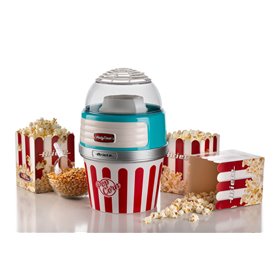 Ariete 2957 Pop Corn XL Party Time - Macchina per Popcorn - Scoppia 60gr di Mais in 2 minuti ad Aria Calda - Ciotola Estraibile 