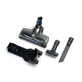 Ariete 2722 22v Lithium - Scopa Elettrica Senza Fili - 3 livelli di Filtrazione - Batteria Li-Ion 2200 mAH - Kit accessori inclu