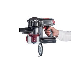 Ariete 2757 22v Lithium - Scopa Elettrica Senza Fili - 3 livelli di Filtrazione - Batteria Li-Ion 2200 mAH - Kit accessori inclu