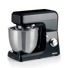 Ariete 1598/02 Gourmet Professional 7L, Impastatrice Planetaria, 1200 W, Capacità 7 L, 3 Accessori, 6 Velocità, Funzione Pulse, 