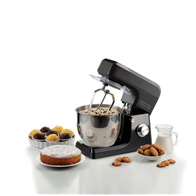 Ariete 1598/02 Gourmet Professional 7L, Impastatrice Planetaria, 1200 W, Capacità 7 L, 3 Accessori, 6 Velocità, Funzione Pulse, 