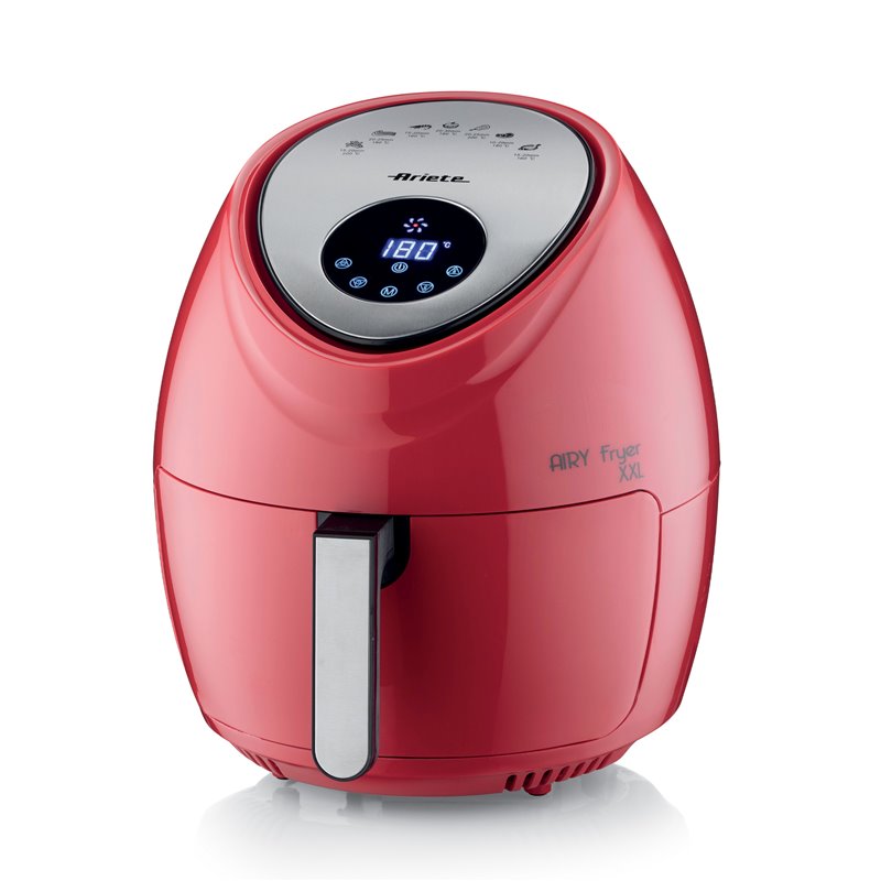 Ariete 4618 Airy Fryer XXL - Friggitrice ad Aria - Frigge 2,5 kg di Patatine Fritte - 7 Litri - Cottura Senza Olio e Grassi - 18