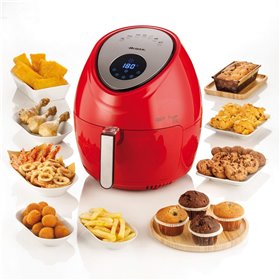 Ariete 4618 Airy Fryer XXL - Friggitrice ad Aria - Frigge 2,5 kg di Patatine Fritte - 7 Litri - Cottura Senza Olio e Grassi - 18
