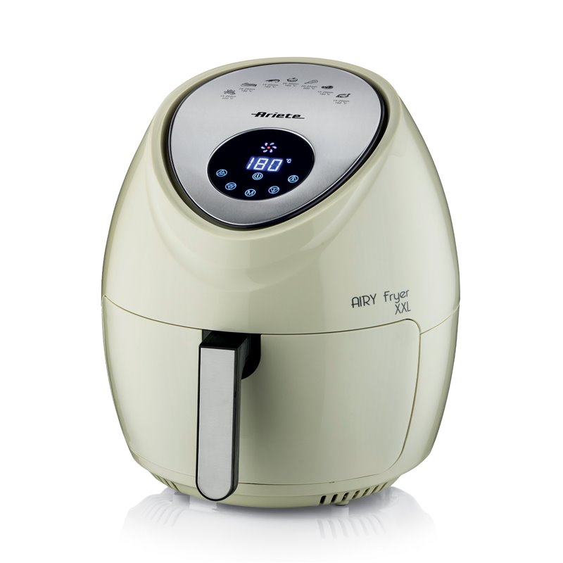 Ariete 4618 Airy Fryer XXL - Friggitrice ad Aria - Frigge 2,5 kg di Patatine Fritte - 7 Litri - Cottura Senza Olio e Grassi - 18