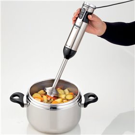 Ariete 898/1 4 Blades Multiprep 7in1, Frullatore a immersione, 7 funzioni, 1000W, 10 velocità + turbo, Capacità 2 L, Accessori i