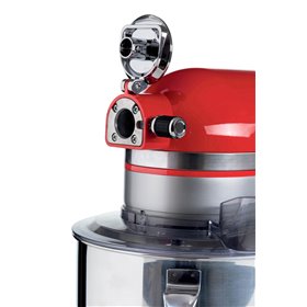 Ariete 1589 Planetaria Moderna, 1600 Watt, 11 velocità, 5,5 Litri, 3 accessori per impastare, amalgamare e montare. Rosso