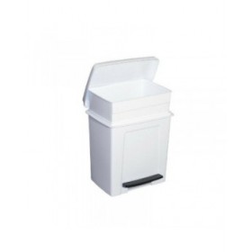 Cestino a pedale Bianco 8 L