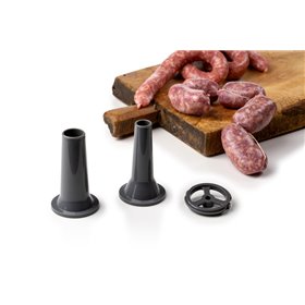 Ariete 4079 Accessorio tritacarne, insaccati e trafila pasta, Kit completo di accessori per Impastatrice Moderna di Ariete mod. 