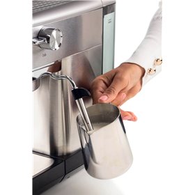 Ariete 1380 Macchina da caffè in metallo, compatibile con caffè in polvere e cialde ESE, 1300 W, Capacità 1,1 L, 15 bar di press