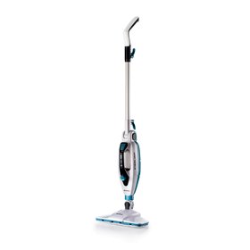 Ariete 4175 Steam Mop Foldable 10 in 1, Scopa a Vapore Pieghevole, 1500 Watt, 10 funzioni in 1, Kit accessori, Capacità 350 cc, 