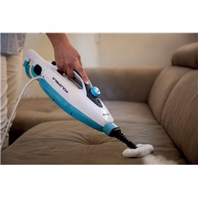 Ariete 4175 Steam Mop Foldable 10 in 1, Scopa a Vapore Pieghevole, 1500 Watt, 10 funzioni in 1, Kit accessori, Capacità 350 cc, 