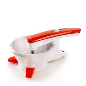 Ariete 261 Passì - Passaverdure Elettrico - 3 dischi Acciaio Inox - adattabile a qualsiasi recipiente - 25 Watt - Bianco e aranc