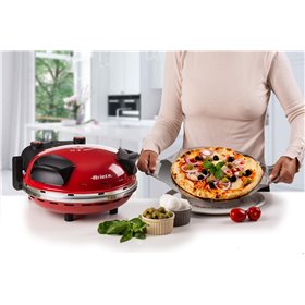 Ariete 909 Forno Pizza -  Pizza in 4 minuti - Piastra in pietra refrattaria con trattamento antiaderente - Temperatura max 400° 