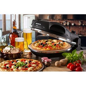 Ariete 917 Forno Pizza -  Pizza in 4 minuti - Piastra in pietra refrattaria con trattamento antiaderente - Temperatura max 400° 