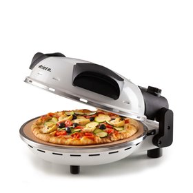 Ariete 918 Forno Pizza -  Pizza in 4 minuti - Piastra in pietra refrattaria con trattamento antiaderente - Temperatura max 400° 