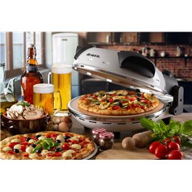 Ariete 918 Forno Pizza -  Pizza in 4 minuti - Piastra in pietra refrattaria con trattamento antiaderente - Temperatura max 400° 