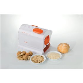 Ariete 445 Gratì Professional - Grattugia elettrica con rullo extra-large in Acciaio Inox - Contenitore Estraibile - 120 Watt - 