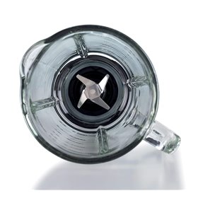 Ariete 585 Frullatore Moderna Rosso - 1000 W - Capacità Tazza Vetro 1,5 L - 4 Velocità - 4 lame