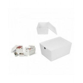 Scatola per Sistemare Impilabile Confortime Con coperchio 35 x 26 x 16 cm