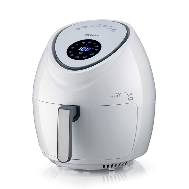 Ariete 4618 Airy Fryer XXL - Friggitrice ad Aria - Frigge 2,5 kg di Patatine Fritte - 7 Litri - Cottura Senza Olio e Grassi - 18