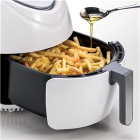 Ariete 4618 Airy Fryer XXL - Friggitrice ad Aria - Frigge 2,5 kg di Patatine Fritte - 7 Litri - Cottura Senza Olio e Grassi - 18