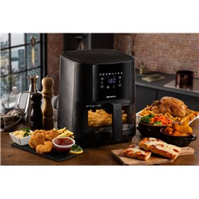 Ariete 4626  Friggitrice ad aria 6L, 1300 W, Capacità 6L, Capacità di cottura 2,5kg, 8 programmi preimpostati, Temperatura fino 