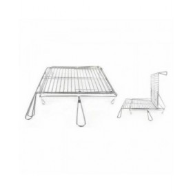 Grill Algon Cromato Girevole 40 x 45 x 10 cm