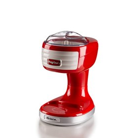 Ariete 76 Ice Crusher Party Time, Macchina per tritare il ghiaccio, 30 W, Cestello tritaghiaccio removibile, Lame in acciaio ino