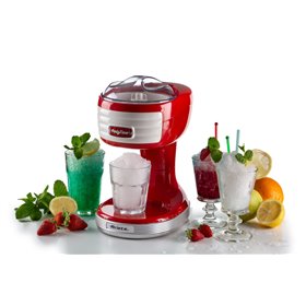 Ariete 76 Ice Crusher Party Time, Macchina per tritare il ghiaccio, 30 W, Cestello tritaghiaccio removibile, Lame in acciaio ino