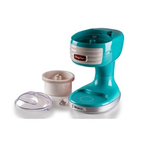 Ariete 76 Ice Crusher Party Time, Macchina per tritare il ghiaccio, 30 W, Cestello tritaghiaccio removibile, Lame in acciaio ino