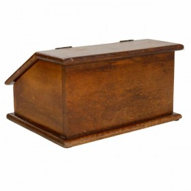 Scatola-Portagioie Alexandra House Living Marrone scuro Ottone Legno di mango 19 x 13 x 24 cm