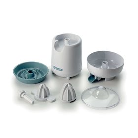 Ariete 417 Spremiagrumi Breakfast, Spremiagrumi, 40W, 2 coni di spremitura, Coperchio di protezione, Beccuccio antigoccia, Rotaz