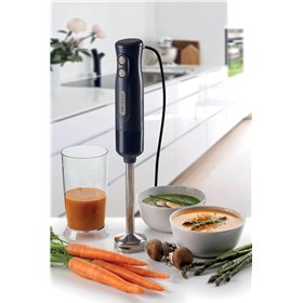 Ariete 601 Frullatore a Immersione Breakfast, Frullatore a immersione, 700 W, 2 velocità, Lama in acciaio inox, Gamba removibile