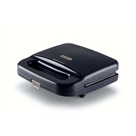 Ariete 1971 Tostiera Breakfast, Piastra elettrica per toast, sandwich e panini, 750W, Piastre fisse grill, Rivestimento antiader