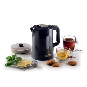 Ariete 2846 Bollitore Breakfast, 2200W, Capacità 1,7 L, Base Cordless 360°, Spegnimento automatico, Coperchio di sicurezza, Live