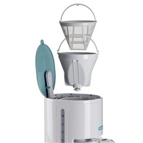 Ariete 1394 Macchina Caffè Filtro Breakfast, Macchina per caffè americano, Capacità 12 tazze, Finestra livello acqua, Indicatore