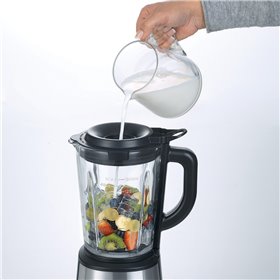 Ariete 579 Power Blender 1200W, Frullatore, 1200W, 4 lame in acciaio inox, 2 velocità + Funzione Pulse, Capacità 1,5 L, Piedini 
