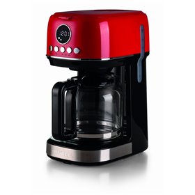 Ariete 1396 Macchina da caffè con filtro Moderna, Caffè americano, Capacità fino a 15 tazze, Base riscaldante, Display LCD, Filt