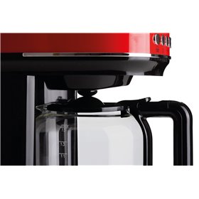 Ariete 1396 Macchina da caffè con filtro Moderna, Caffè americano, Capacità fino a 15 tazze, Base riscaldante, Display LCD, Filt