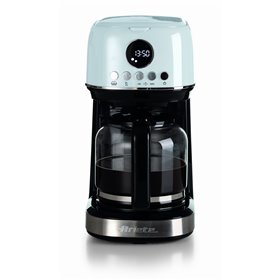 Ariete 1396 Macchina da caffè con filtro Moderna, Caffè americano, Capacità fino a 15 tazze, Base riscaldante, Display LCD, Filt