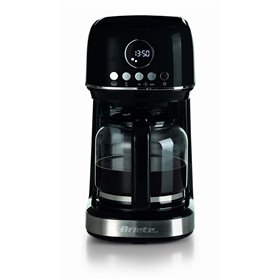 Ariete 1396 Macchina da caffè con filtro Moderna, Caffè americano, Capacità fino a 15 tazze, Base riscaldante, Display LCD, Filt