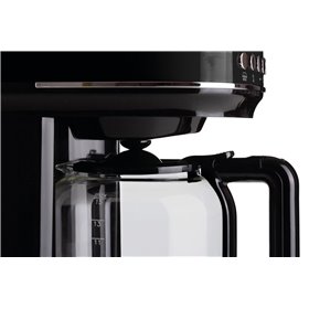 Ariete 1396 Macchina da caffè con filtro Moderna, Caffè americano, Capacità fino a 15 tazze, Base riscaldante, Display LCD, Filt